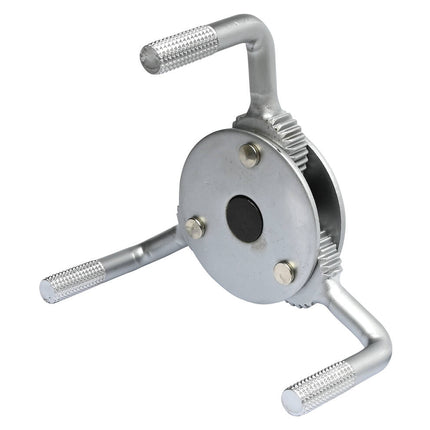 Oliefilter Klauw 80-135 mm, Verstelbaar, 3/8" Aansluiting, 3-Poot Design