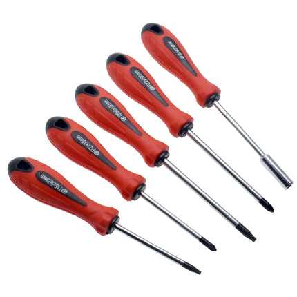 Schroevendraaier set in box 29 dlg – 2x Torx T15 en T20, 2x Pozidrive PZ1 en PZ2