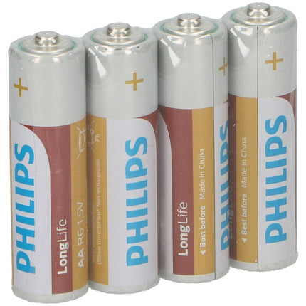 Philips AA Batterijen 4-Pack - Ideaal voor Speelgoed & Elektronica