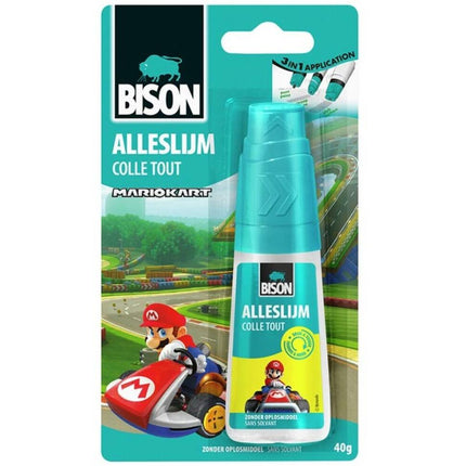 Bison Alleslijm 40gr - Sterke hechting voor hout, glas, metaal & meer