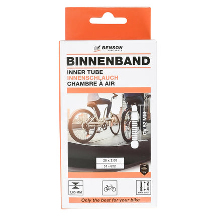 Binnenband 28 x 2.00 butyl