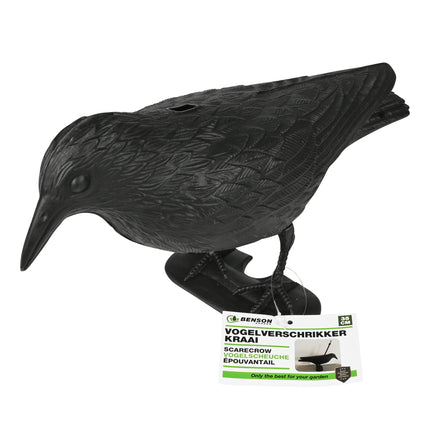 Vogelverschrikker kraai – Afmeting circa 35 cm, 35 cm