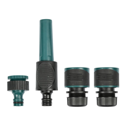 Waterkoppelset 1/2" 4 dlg soft grip