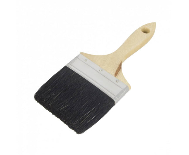 Kwast Plat 4" Alkyd Classic: Perfect voor alkydverven en grote oppervlakken.