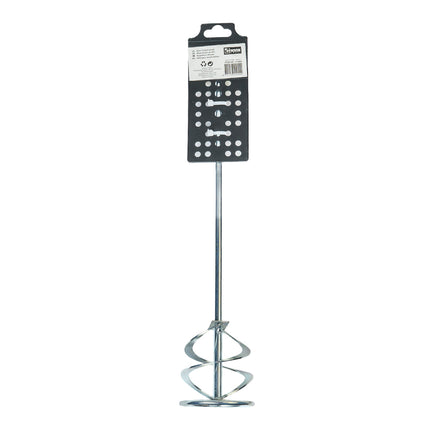 Mixer dubbel spiraal 80 x 400 mm – 80 mm