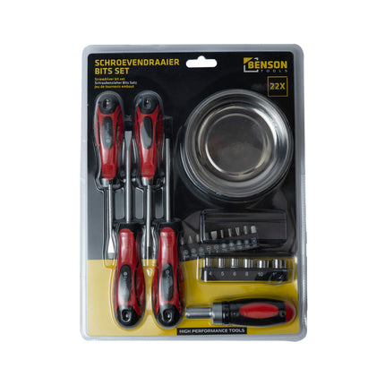 Schroevendraaier bits set 22 dlg