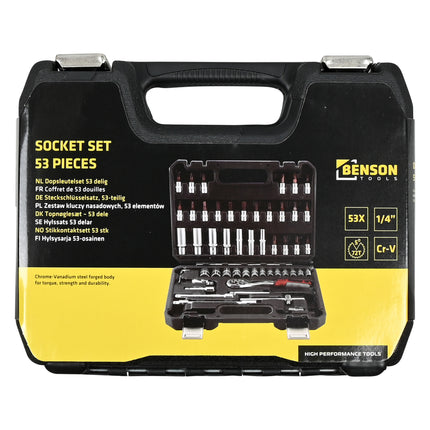 Dopsleutelset 53 dlg