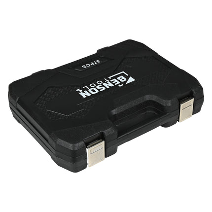 Gereedschapsset 37 dlg – Socket and accessory Carbon steel, mat finish, 32MM