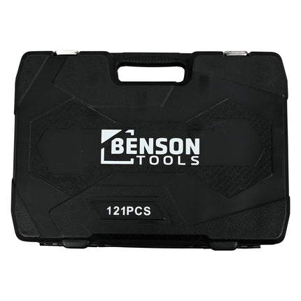 Gereedschapsset 121 dlg – 2 pcs-1/2"Dr.Extension Bars 5"&10", 32MM, 19MM, 17MM