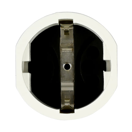 Stekker PVC contra + RA wit – Voor DE BELGISCHE EN FRANSE MARKT