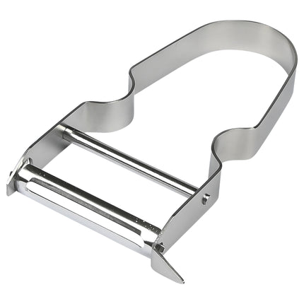 Dunschiller – Lengte 11 cm, Breedte 6,5 cm, Gewicht 30 g, Materiaal roestvrijstaal