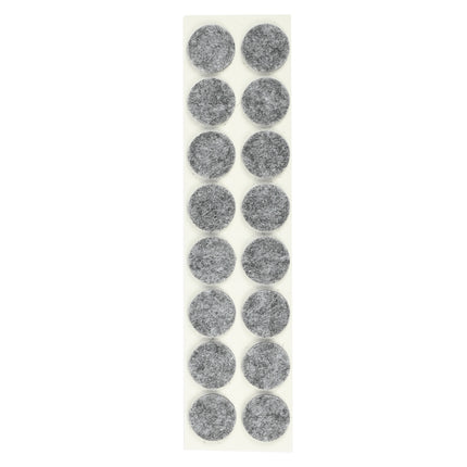 Antikrasvilt ø19 mm 16 dlg grijs – Maat ø19 mm, Aantal 16 st