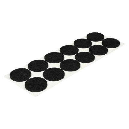 Antikrasvilt ø28 mm 12 dlg zwart – Maat ø28 mm, Aantal 12 st