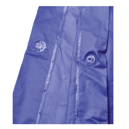 Poncho duurzaam donkerblauw – Materiaal PVC, Lichtgewicht