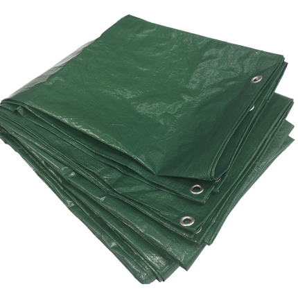 Dekzeil 8 x 10 mtr groen profi