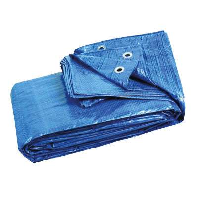 Dekzeil 4 x 6 mtr blauw profi