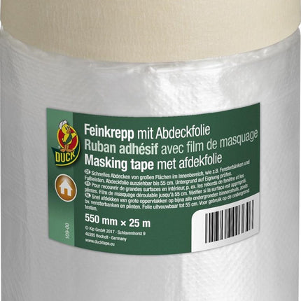 Schilderstape met afdekfolie 550 mm x 25 m – 25 meter