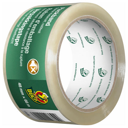 Verpakkingstape transparant 48 mm x 66 m – Breedte 48 mm, Lengte 66 m, 66 meter