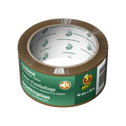Verpakkingstape bruin 48 mm x 66 m – Breedte 48 mm, Lengte 66 meter, 66 meter