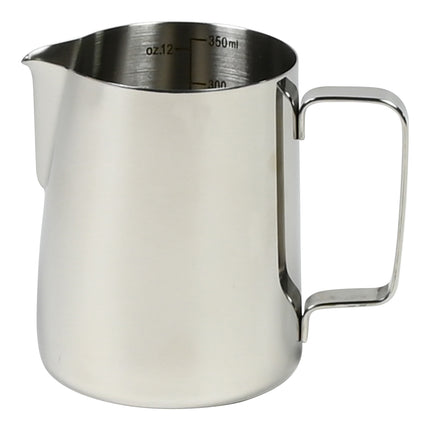 Melkkan RVS 350 ml – Inhoud 350 ml, Afmetingen ø 7,5 x 9,5 cm, Materiaal RVS, 9,5 cm
