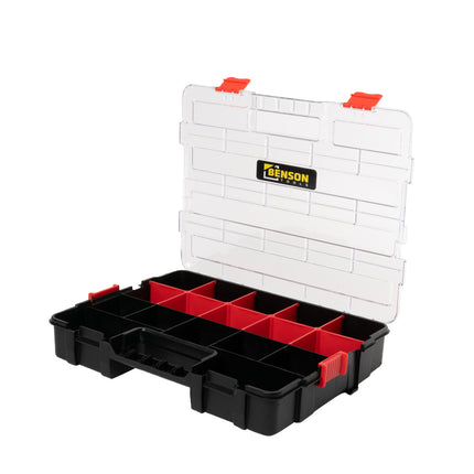 Opbergbox 17 vak 38,5 x 6,7 x 29,5 cm – Afmetingen 38,5 × 6,7 × 29,5 cm