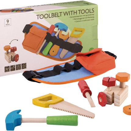 Gereedschapsset houten speelgoed – Voor kinderen die graag doen alsof ze klussen