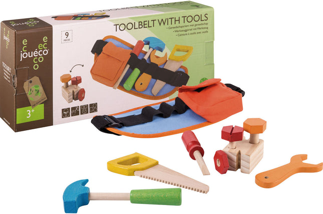 Gereedschapsset houten speelgoed – Voor kinderen die graag doen alsof ze klussen