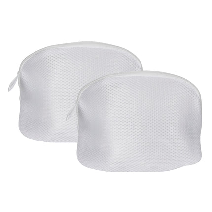 Wasnet lingerie 2 dlg 25 x 17 cm – Afmetingen 25 x 17 cm, Materiaal polyester, Kleur wit