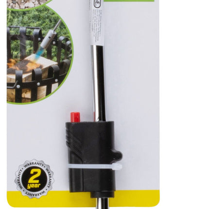 Onkruidbrander gas 80 cm – Vlamtemperatuur 800 - 1300 °C, Benodigde brandstof butaan gas