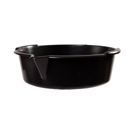 Oliebak 8L, Tuit, Ø380mm, Polyethylene, Temp. Bestendig 30-80°C