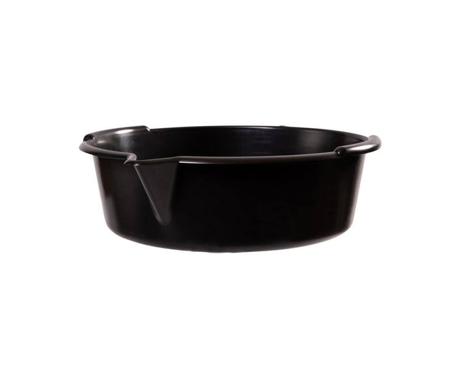 Oliebak 8L, Tuit, Ø380mm, Polyethylene, Temp. Bestendig 30-80°C