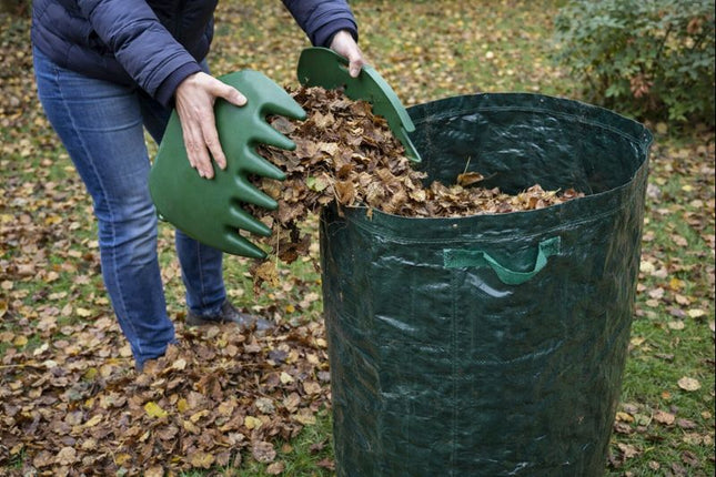 Laubaufnahmeset - Laubsammler + Gartenabfallsack