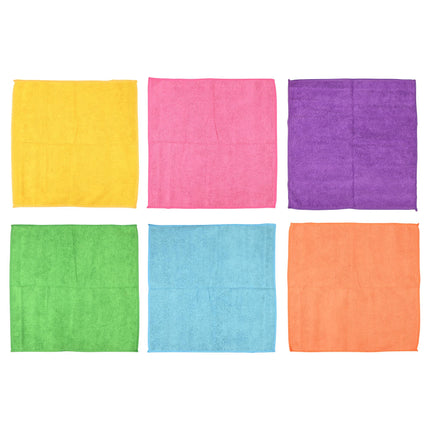 Microvezeldoeken 30 x 30 cm 6 dlg – Afmetingen 30 x 30 cm