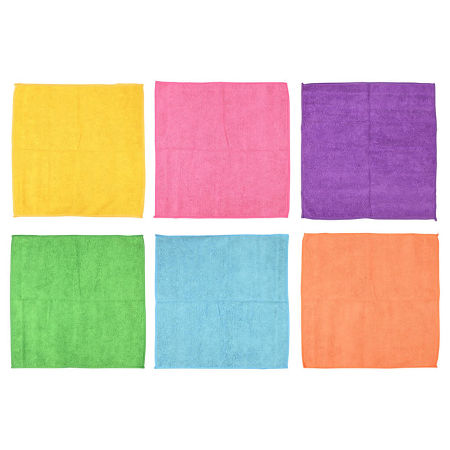 Microvezeldoeken 30 x 30 cm 6 dlg – Afmetingen 30 x 30 cm