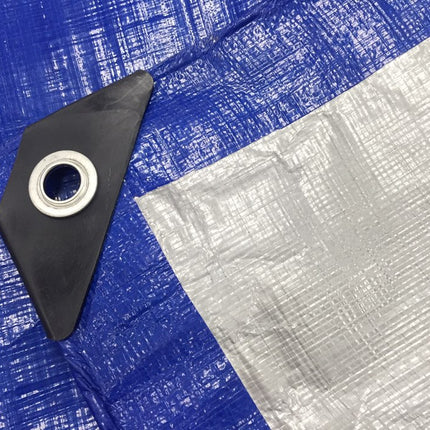 Dekzeil 4 x 6 mtr blauw profi
