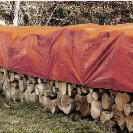 Dekzeil 2 x 3 mtr oranje