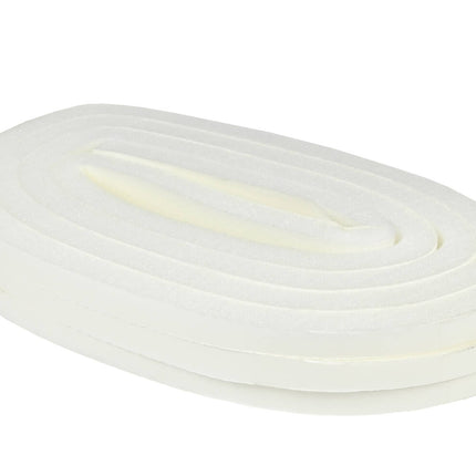 Tochtstrip Foam 12x12mm Wit, 3x2m, Voor Ramen & Deuren Afdichting