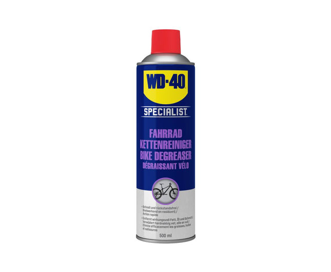 WD-40 Kettingreiniger 500ml - Verwijdert grondig vet en vuil van kettingen